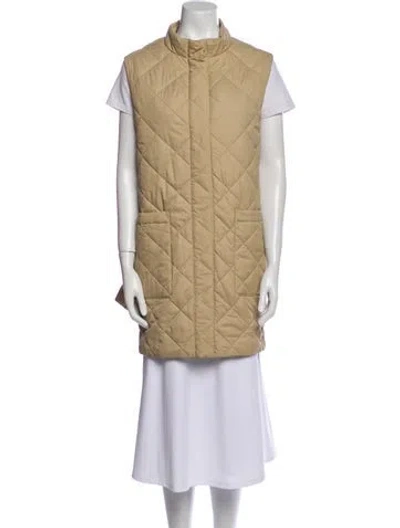 Pre-owned Barbour Coat In Neutral