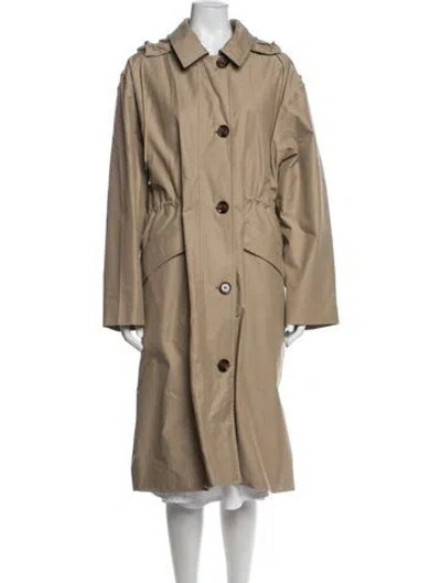 Pre-owned Barbour Coat In Neutrals