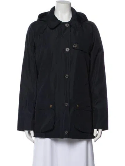 Pre-owned Barbour Coat W/ Tags In Blue