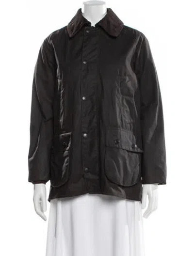 Pre-owned Barbour Coat W/ Tags In Brown