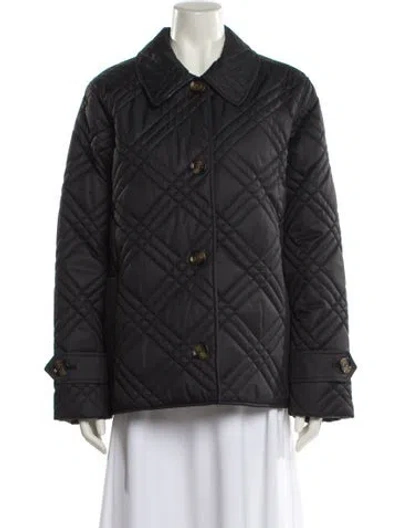 Pre-owned Barbour Coat W/ Tags In Gray