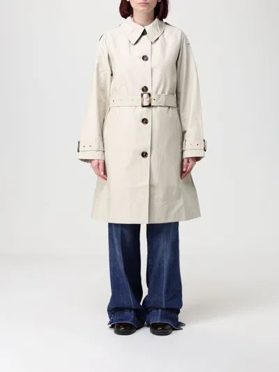 Barbour Coat  Woman Color Beige In White