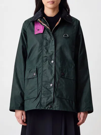 Barbour Coat Woman In Multi