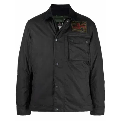Barbour International Workers Wax Black Jacket