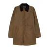 Barbour Ba X Br Wax Trench Coat Wax Clothing In Brown