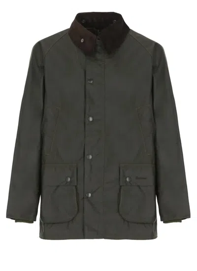 Barbour Bedale Wax Jacket In Green