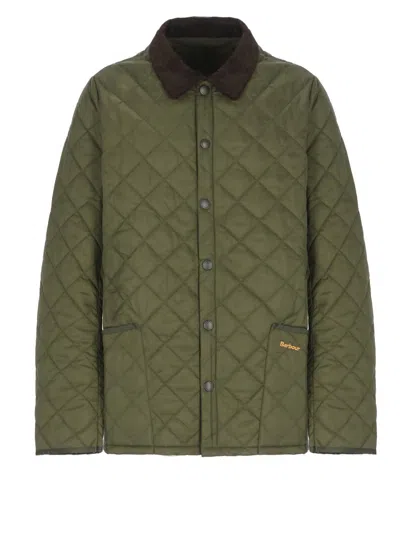 Barbour Coats In Green
