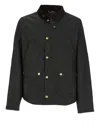 Barbour Reelin Coated Jacket In Green