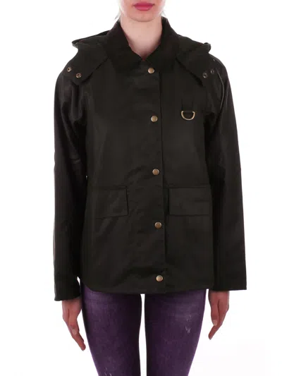Barbour Coats In Olive Classic Verde