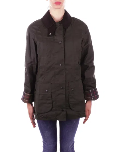Barbour Coats In Olive Classic Verde