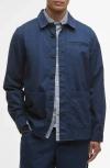 Barbour Cole Tailored Poplin Overshirt In Blue