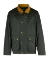 Barbour Collared Button-up Jacket In Black