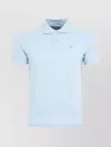 Barbour Collared Short Sleeve Polo Shirt In Blue