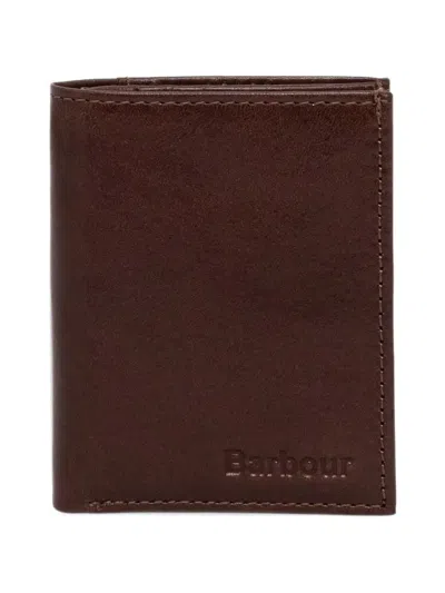 Barbour Colwell Small Billfold Wallet In Brown