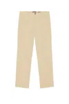 Barbour Comfort Stretch Tailored Trouser In Neutral