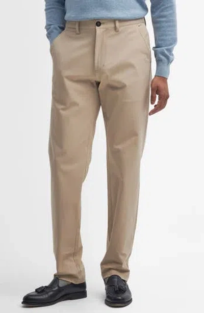 Barbour Comfort Stretch Trousers In Brown