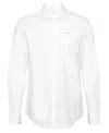 Barbour Comfort Stretch White Shirt In White