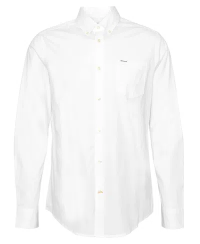 Barbour Comfort Stretch White Shirt
