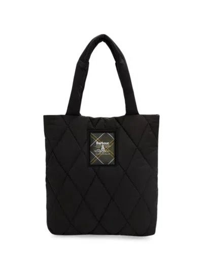 Barbour Gesteppter Connie Tote Bag In Black