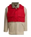 Barbour Contrast Panel Hooded Jacket In Multi