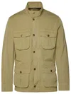 Barbour Corbridge Jacket Long Sleeves Multiple Pockets In Green
