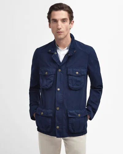 Barbour Corbridge Mens Casual Jacket In Blue