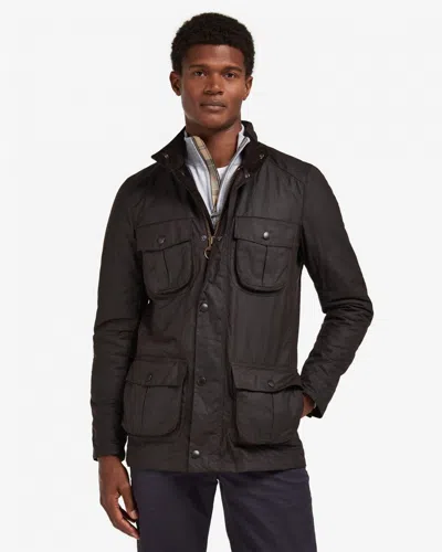 Barbour Corbridge Mens Wax Jacket In Brown