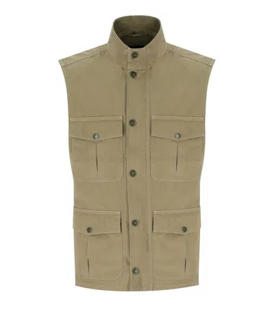 BARBOUR BARBOUR CORBRIDGE STONE VEST