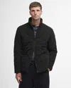 Barbour Cord Liddesdale Mens Quilted Jacket In Black