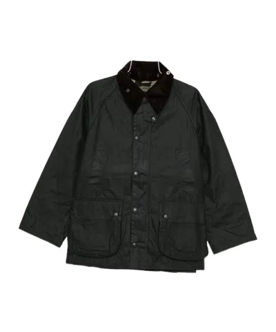BARBOUR CORDUROY-COLLAR COAT