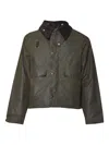 Barbour Corduroy Collar Jacket In Brown