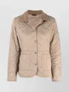 Barbour Corduroy Collar Quilted Jacket