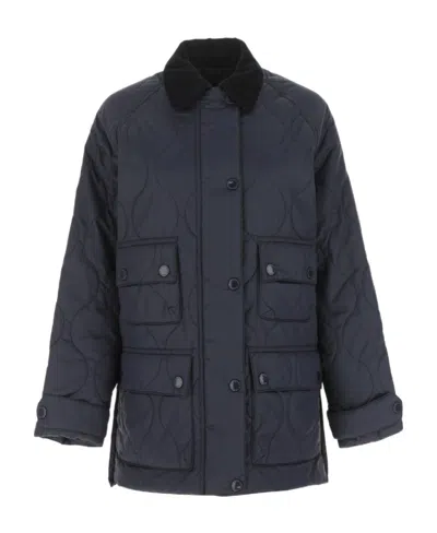 BARBOUR BARBOUR CORDUROY COLLAR QUILTED JACKET