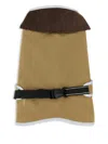 Barbour Corduroy-collared Dog Coat In Neutrals