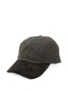 Barbour Corduroy Panelled Cap In Black