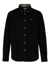 Barbour Corduroy Shirt In Black