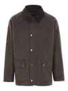 Barbour Jackets Blue And Green In Brown