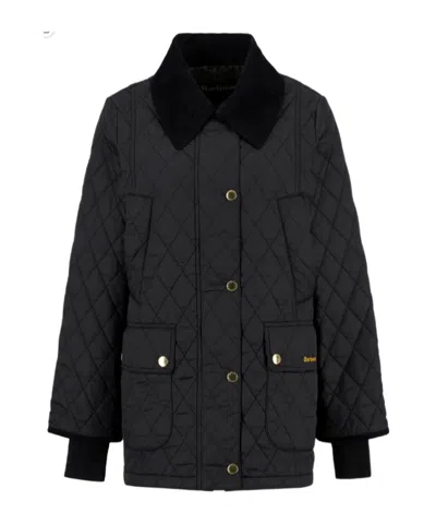 Barbour Modern Beadnell Quilted Jacket In Black