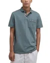 Barbour Cornpatch Polo Shirt In Vintage Teal