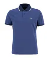 Barbour Cornsay Short-sleeved Polo Shirt In Oceana