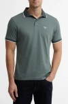Barbour Cornsay Solid Polo In Green