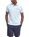 Barbour Corpatch Polo Shirt In Sky