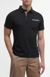 Barbour Corpatch Polo In Black
