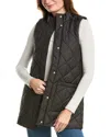 Barbour Otterburn Quilted Nylon Vest In Black