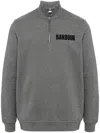 Barbour Cotes Half-zip Sweatshirt In Grey