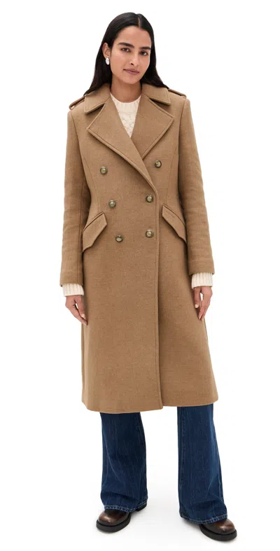 BARBOUR COTTESMORE WOOL JACKET CAMEL