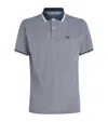 Barbour Cotton Barnard Polo Shirt In Blue