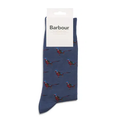 Barbour Cotton-blend Mavin Socks