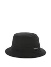 Barbour Logo Embroidered Bucket Hat In Black