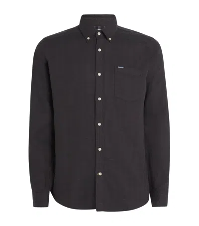 Barbour Cotton Buckley Tailored Shirt In Brown